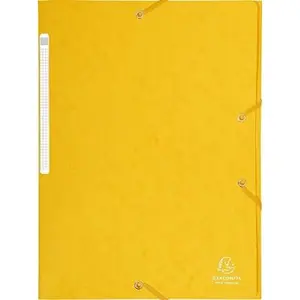 Comparateur de prix : EXACOMPTA Chemise à élastiques Maxi Capacity, A4, jaune ()