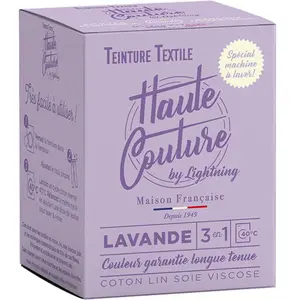Comparateur de prix : Teinture textile haute couture lavande 350g