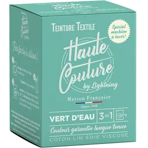 Comparateur de prix : Teinture textile haute couture vert d'eau 350g