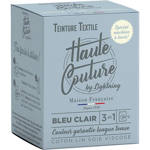 Comparateur de prix : Teinture textile haute couture bleu clair 350g