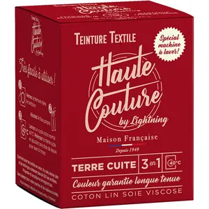 Comparateur de prix : Teinture textile haute couture terre cuite 350g