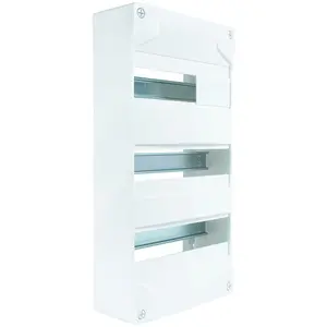Debflex - coffret vide 3 rangees 39 modules 482X489X94MM - 707804 pas cher