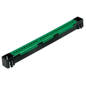 Debflex Bornier terre 2x 13 trous vert DEBFLEXVendu paramazon