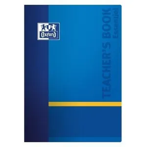 Agenda Oxford Teacher scolaire Mensuel 21x29,7cm Perpétuel Bleu