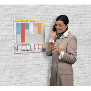Nobo Kit De Planification De Bureau à 8 Colonnes 24 Fentes pas cher