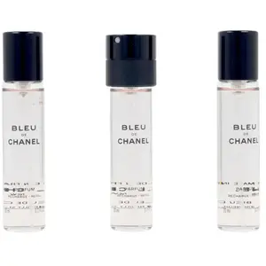 Chanel Bleu Parfum eau de parfum vaporisateur twist &amp; spray 3 x 20 ml pas cher