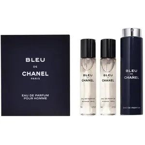 Chanel Bleu eau de parfum vaporisateur de voyage rechargeable 3 x 20 mlVendu parperfume'sclub