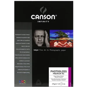 Comparateur de prix : Canson Photo Gloss Premium RC 270g A4 25 feuilles