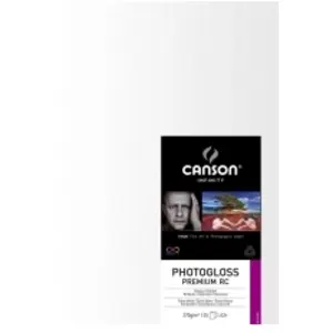 CANSON Infinity PhotoGloss Premium RC papier photo brillant 270g A3+ 25 feuilles pas cher