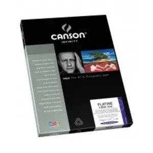 Comparateur de prix : CANSON Infinity Platine Fibre Rag 310g A4 25 feuilles