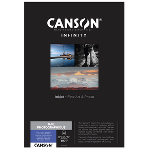 Canson Infinity Rag photographique 310g/m² A3+ 25 feuilles - 206211048 pas cher