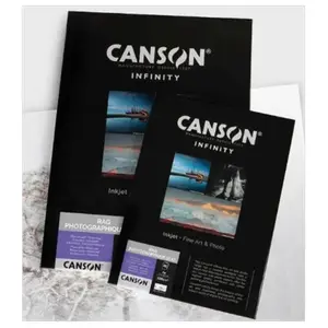 Canson Infinity Rag Photographique Duo Blanc Mat 220g A3+ 25 feuillesVendu paramazon