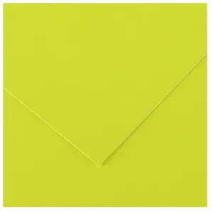 Papier Iris Vivaldi - 50 x 65 cm - 250 g/m² - jaune fluo (41)Vendu parrakuten