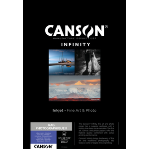 Canson Infinity Rag photographique II 210g/m² A3+ 25 feuilles - 762512... pas cher