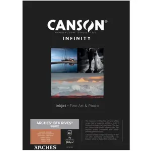 Canson Infinity Arches BFK Rive Blanc 310g A3 25 feuillesVendu paramazon
