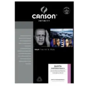 Comparateur de prix : Canson Baryta Photographique II 25 feuilles A3 310g
