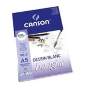 Canson bloc à dessin imagine, format a5, 200 g m2 200006009