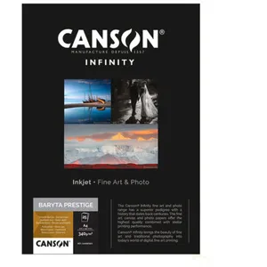 Canson Infinity Baryta Prestige II 340g A2 25 feuillesVendu parmiss-numerique