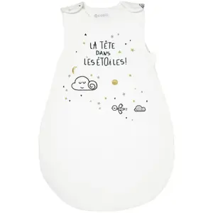 Gigoteuse d'été 2e âge Etoiles filantes BLANC Little Band pas cher