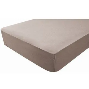 Comparateur de prix : Drap housse taupe 70 x 140 cm - babycalin