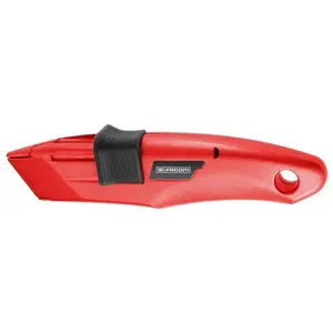 Cutter rétractable - FACOM - 844D - Lames 60 mm - Sécurité - Zamac pas cher