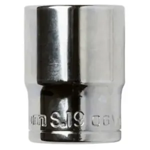 Facom - Douille extramince, Diam.19 mm acier chrome vanadium