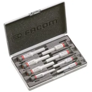 Coffret de 8 tournevis Micro-Tech série AEF.J6 FACOM pas cher