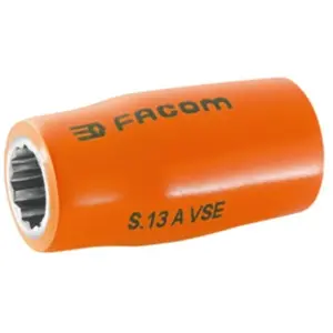 Comparateur de prix : Facom 1 Douilles 1/2 12 Pans Isolées 1000 Volts Série Vse Facom