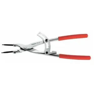 Facom Pince droite à crémaillère ouvrante 3,2mm pour circlips extérieurs pas cher