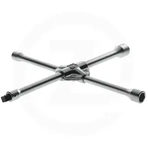 Comparateur de prix : Clé en croix pour écrous de roue 17, 19 et 21 mm longueur 400 mm - FACOM - 77A.TO2