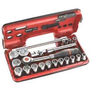 Comparateur de prix : Facom 1 Coffret Dbox Douilles 1/2 6 Pans Métriques - S.360dbox1 Facom