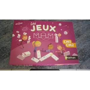 Comparateur de prix : Nathan MHM - Ma boite de jeux CM1/CM2 - 2020