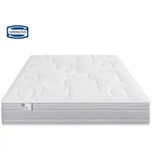 Matelas ressorts + mousse à mémoire de forme 90x200 cm SIMMONS EVASION... pas cher