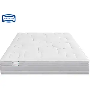 Matelas ressorts + mousse à mémoire de forme 90x190 cm SIMMONS EVASION... pas cher
