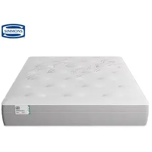 Matelas ressorts + mousse à mémoire de forme 160x200 cm SIMMONS SENSAT... pas cher