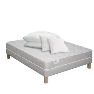 Matelas + sommier Ressorts 140x190 cm SIMMONS PACK POWER LIGHT pas cher