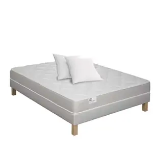 Matelas + sommier Ressorts 140x190 cm SIMMONS PACK POWER LIGHT pas cher