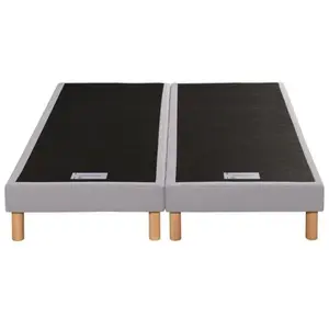 Comparateur de prix : Simmons Sommier DECOR 2x80x200 à lattes + 8 pieds bois 160 x 200 cm