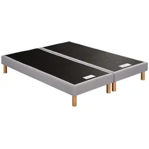 Comparateur de prix : Simmons Sommier DECOR 90x190 à lattes + 4 pieds bois 90 x 190 cm