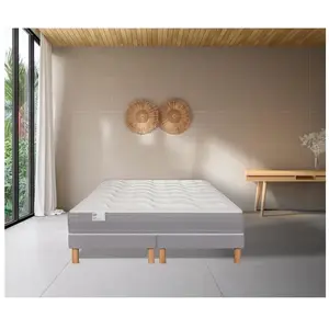Comparateur de prix : Simmons Matelas LE PUISSANT 140x200, ressort ensachés, ferme, H25 140 x 200 cm