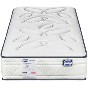 Matelas Ressorts ensachés + latex 80x200 SIMMONS MEDITATION pas cher