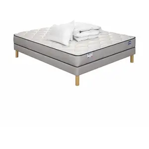 SIMMONS Matelas + sommier Ressorts 140x190 cm pas cher