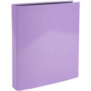 Exacompta Classeur 2 Anneaux En D 25mm Aquarel - A4-mauve pas cher