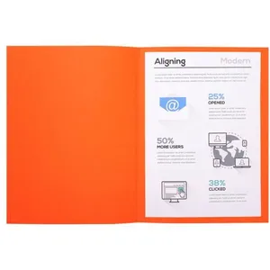 EXACOMPTA forever 180 pack de 50 chemises pour a4 24 x 32 cm orange pas cher