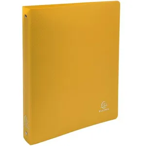 Comparateur de prix : Exacompta Classeur semi-rigide, PP, A4 Maxi, 4 anneaux,jaune - Lot de 20