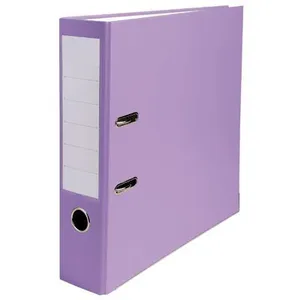 Exacompta Classeur à levier A4 - Dos 80 mm - Coloris Lilas pas cher