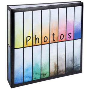 Comparateur de prix : Exacompta Rainbow - Album - 200 x 4x6 po (10x15 cm) - noir x 1