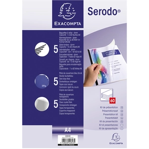 Excp Kit de présentation pour 60 feuilles Exacompta Iderama Serodo pas cher