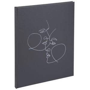 Exacompta Livre D'or 100 Pages Tranche Argent Art - Noir pas cher