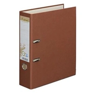Comparateur de prix : Classeur à levier carton recyclé Exacompta Forever dos 8 cm bicolore marron